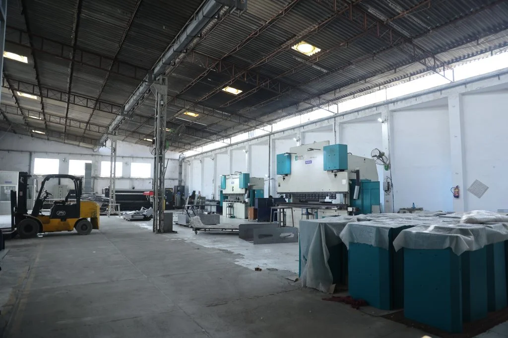The Kay Switchgears fabrication floor in Jalandhar, Punjab